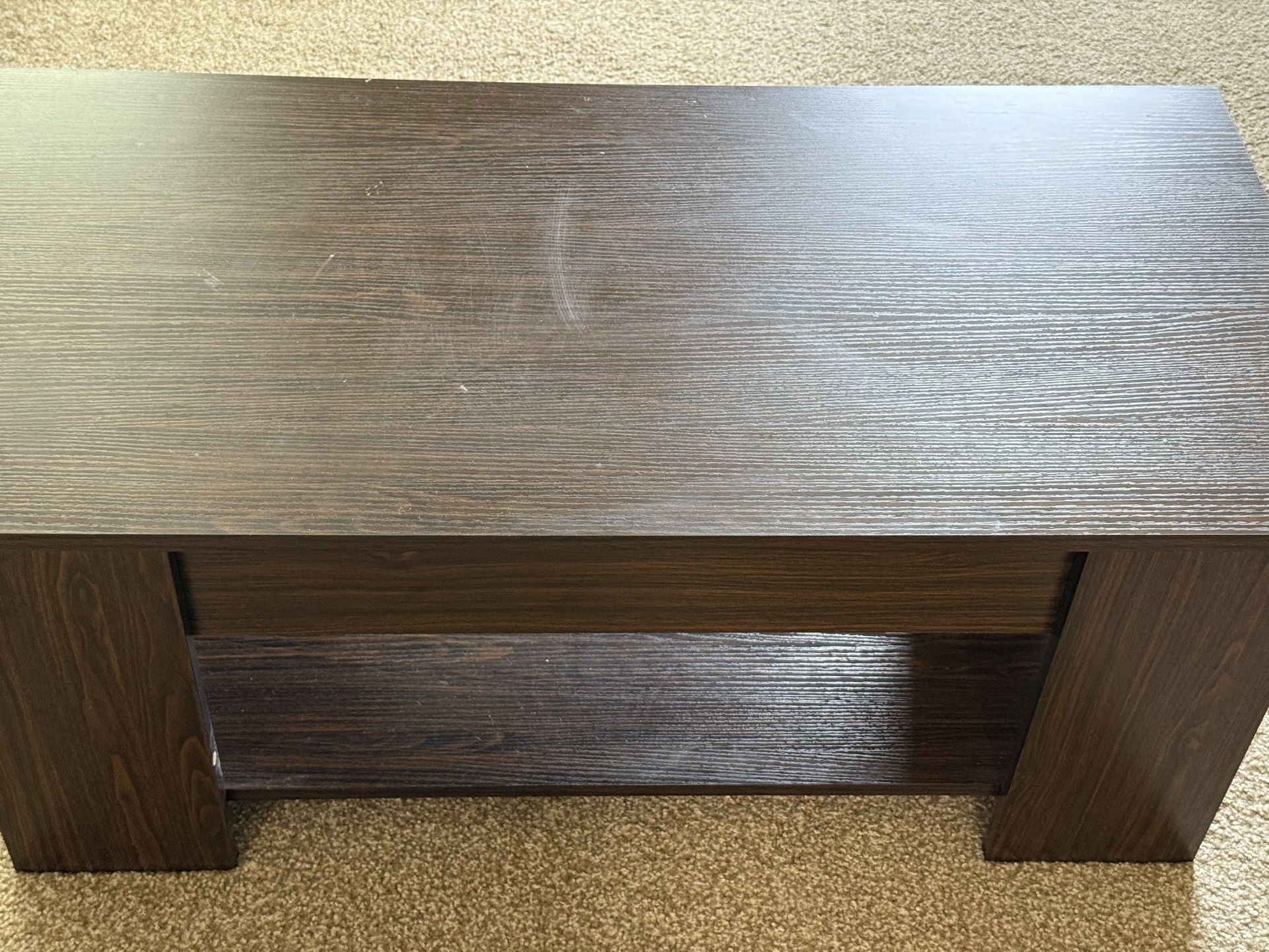 Modern Lift-Top Coffee Table with Storage