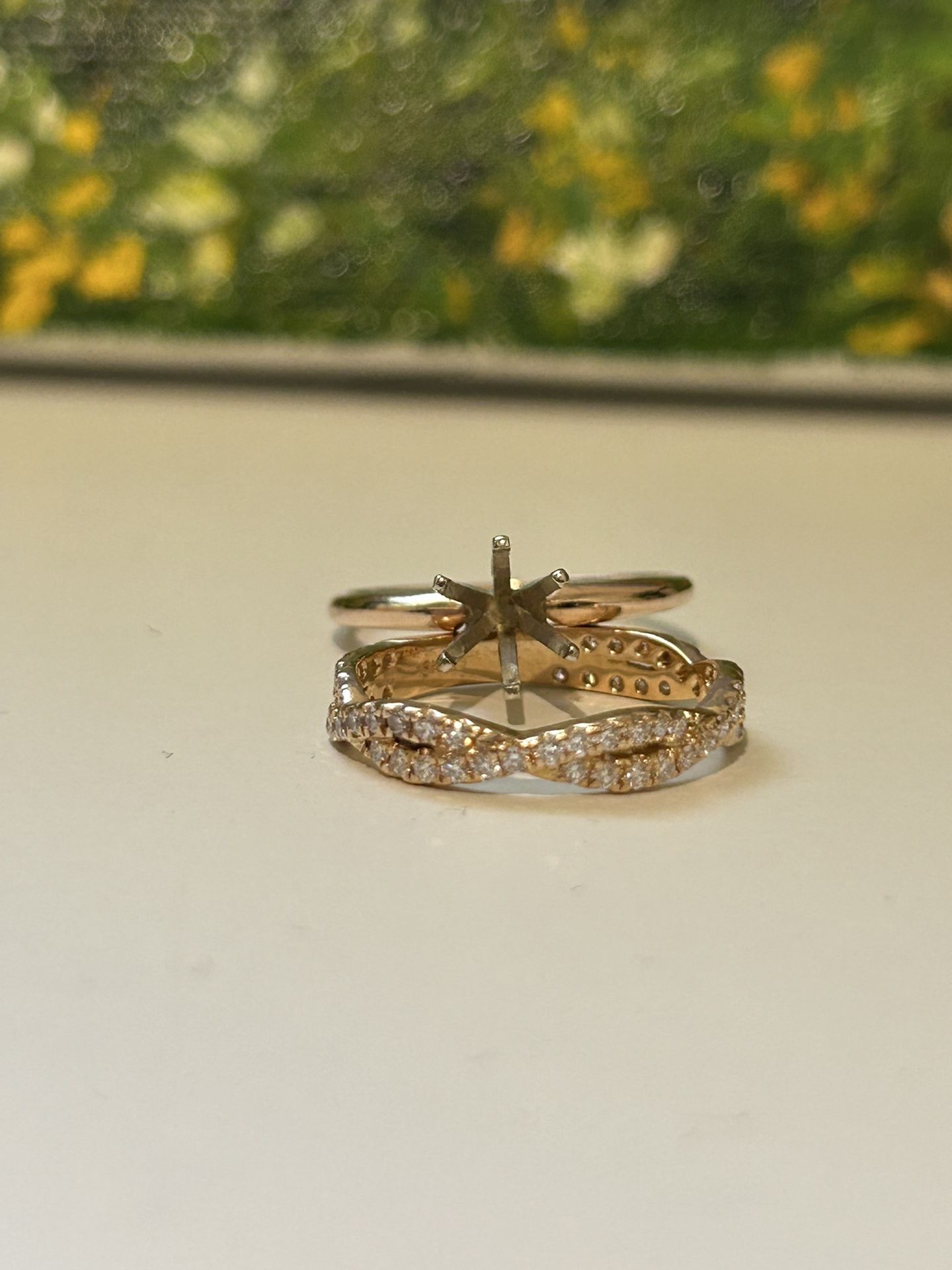 WEDDING RING SET 14k/18k