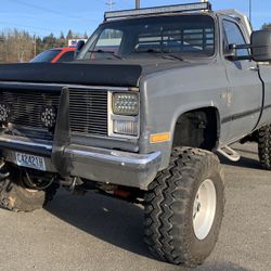 1984 Chevrolet K 2500 diesel lifted