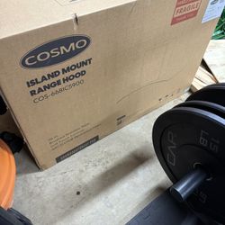 Unopened COSMO Range Hood