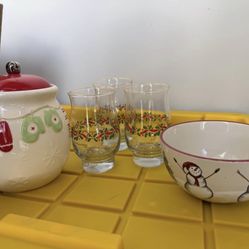 Christmas Glassware 