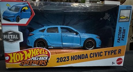 Hot Wheels Pull-Back Speeders 2023 Honda Civic Type R