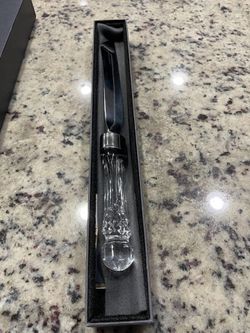 Waterford Lismore Crystal bridal knife