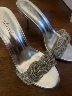 Silver heels