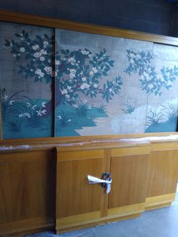 Dining Hutch - Solid Walnut - Pick up in Fairfield.