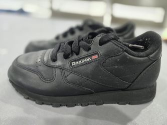 Black Reebok Classic Sneakers Size 12c