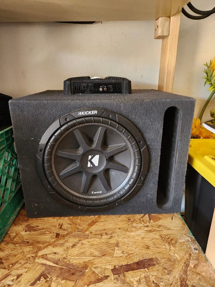 Subwoofer And Amp