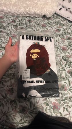 A Bathing Ape BAPE Graphic T-Shirt black and White
