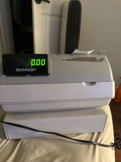 Sharp electronic cash register