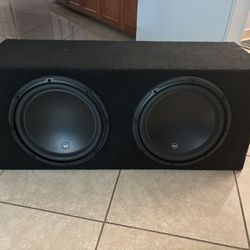 JL Audio Subs 2- 12” W3v3’s 