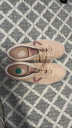 Vans Low-Top Sneakers Pink Suede