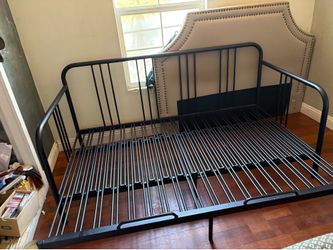 IKEA bed frame fyresdal, black turns into twin, full, or queen