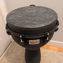 Remo 14" Djembe With Carrying Cover