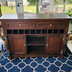 Wood Buffet Cabinet