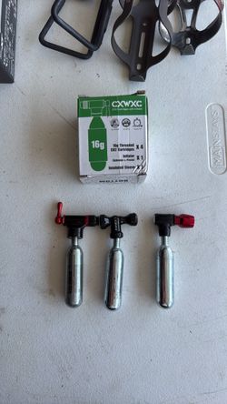 CO2 Bike Tire Inflators with Cartridges