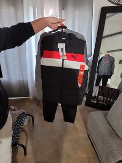 Boys Puma Set With Sweats