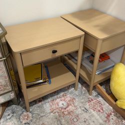 Two Bedside Tables
