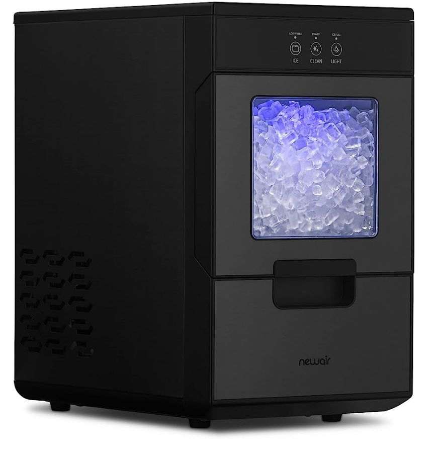 Newair 44 lbs. Nugget Countertop Ice Maker with Self-Cleaning Function