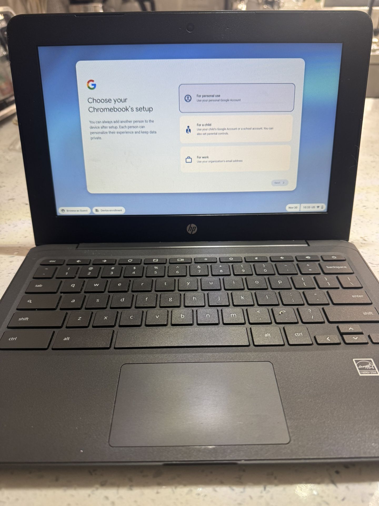 Chromebook Laptop 