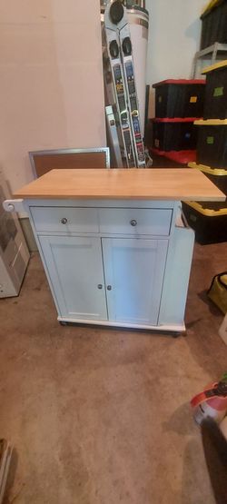 Kitchen rolling cart