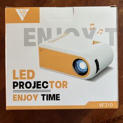 1080P Mini Projector WiFi Bluetooth Portable Built-in Speaker Phone TV Stick PC