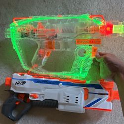 Nerf Gun blasters $20 For Both