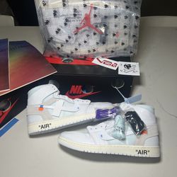  VIRGIL ABLOH ARCHIVE X JORDAN 1 RETRO HIGH OG 'ALASKA'
