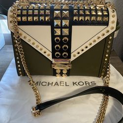 Michael Kors Saffiano Leather Padlock Tote Bag - Farfetch