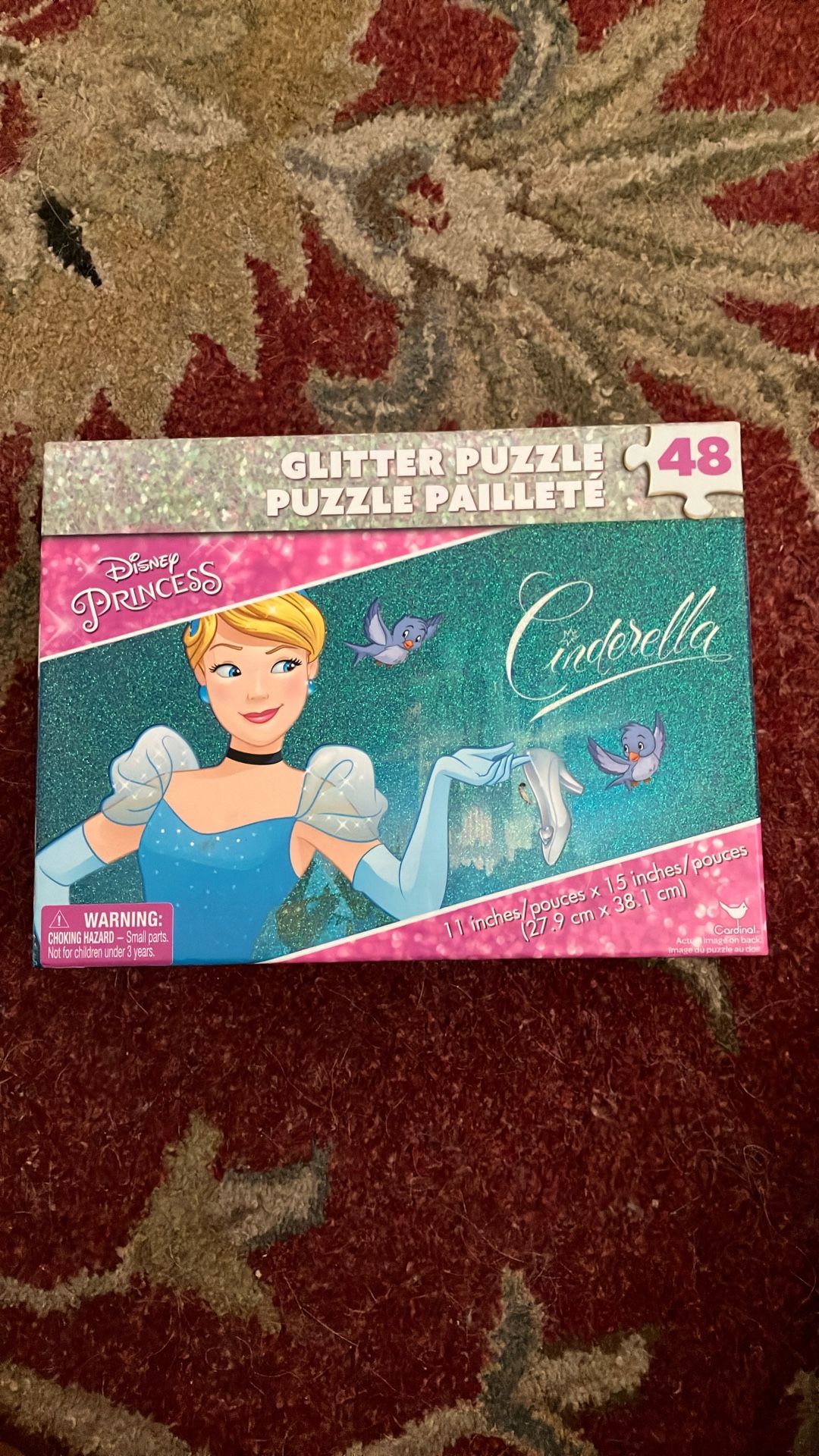 Disney Princess Glitter Puzzle