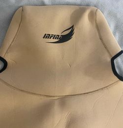 Universal Tan Neoprene Car Seat Cover - Sport Style -Excellent Condition - Cleaned