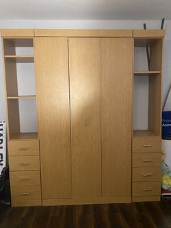 Murphy Bed Twin With Shelving/storage