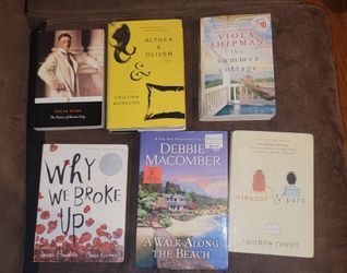 Lot of 5 Fiction Novels Mixed Authors