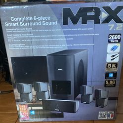 MRX 7.2 6 -Piece Smart Surround Sound System Y