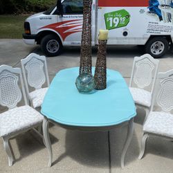 Coastal Dining Table Set