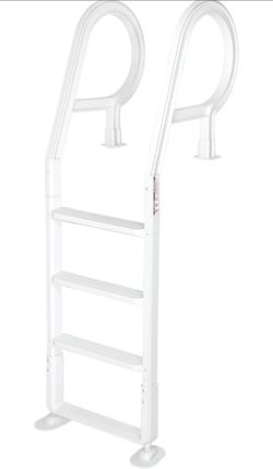 Heavy Duty Deck Entry Ladder Anti Slip Plastic Step Pool Ladder for Adjustable 48-54 Inch Above Ground or In Ground Swimming Pools

Brand New in box ?