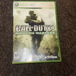 Call Of Duty  4  Modern Warfare Xbox 360