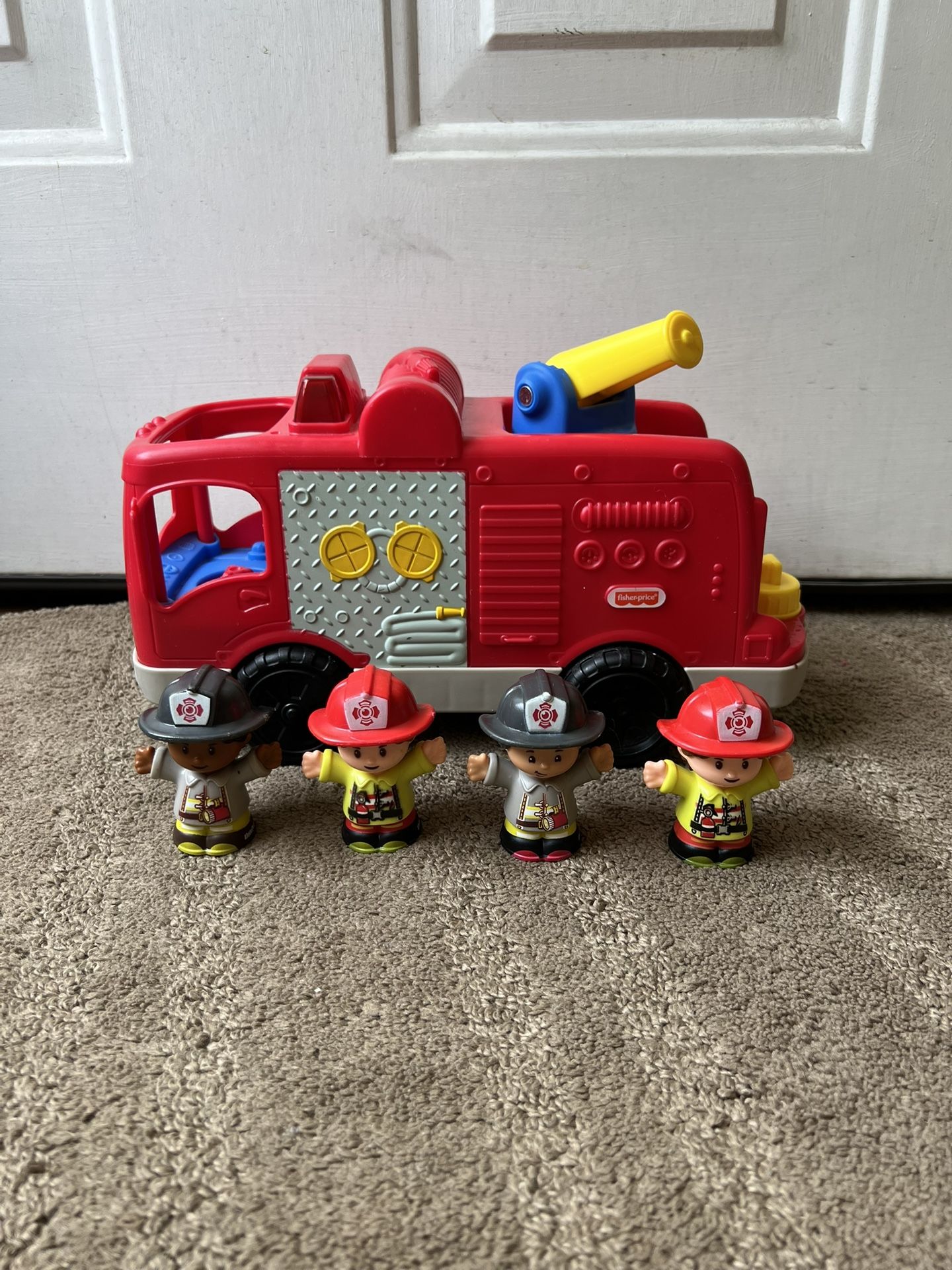 Little People Fire trucks And Fireman