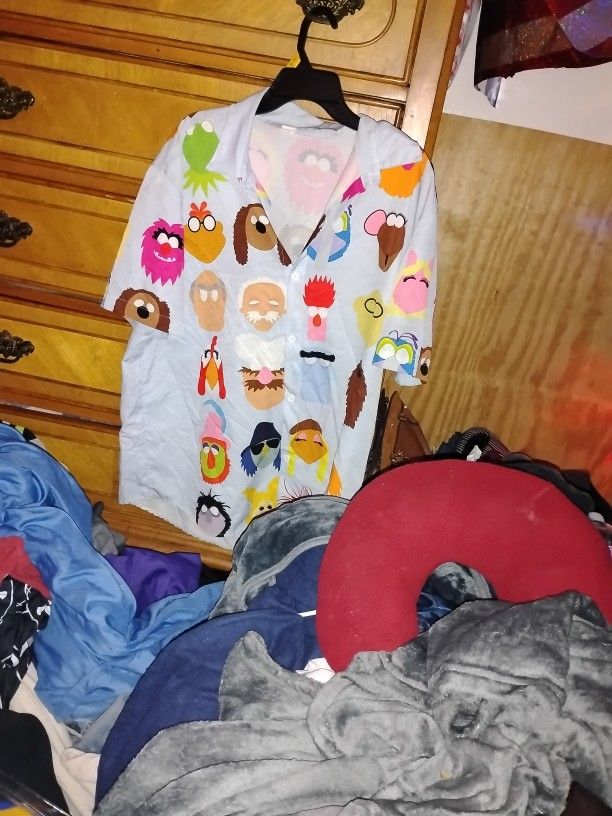 Sesame Street Button Down Shirt