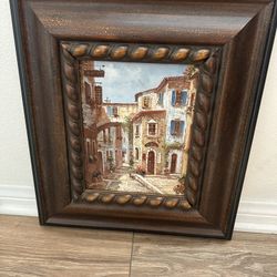 Original Tuscan/Italian Watercolor Painting/Picture