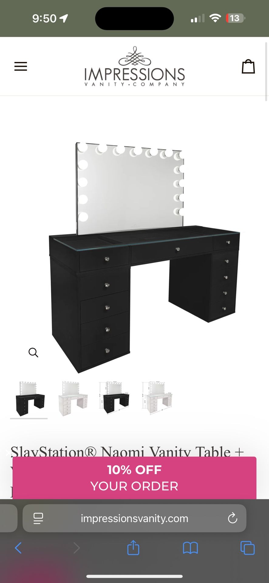 Brand New Vanity In Box