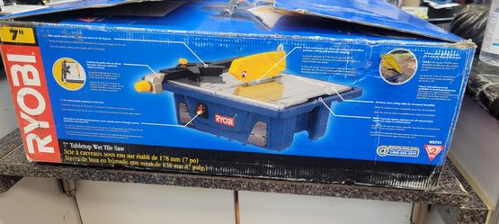 Ryobi 7"  Wet Tile Saw