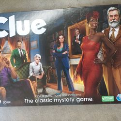 New Clue Board Game, Mystery Games for 2-6 Players, Family Games for Kids Ages 8 and Up