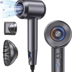 Brand new Hair Dryer with Diffuser: High Speed Blow Dryer with 160000 RPM, 1500W brand new sealed