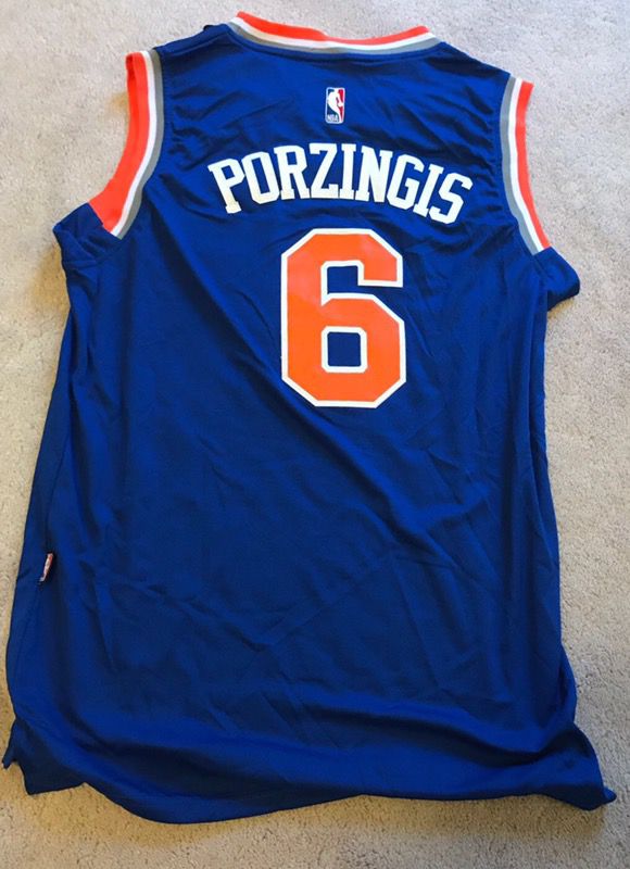 NBA NY Knicks jersey Porzingis