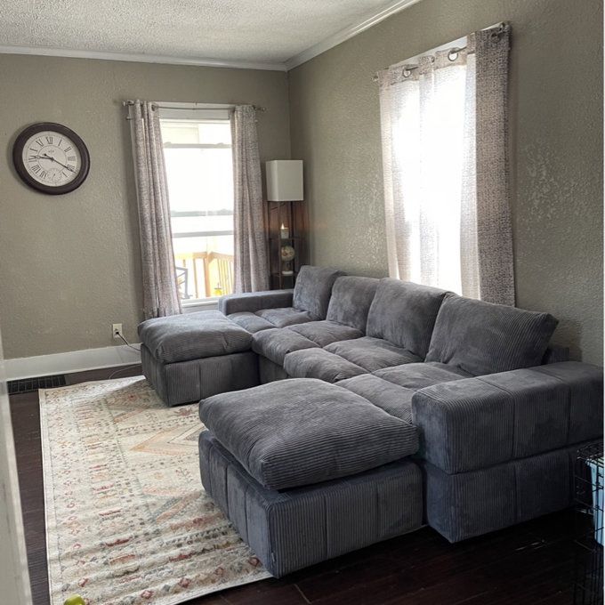 U-Shape Sofa ( Delivery Available ) 