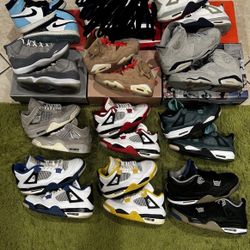 HEAT Jordans/Nikes Shoe Lot Bundle Collection 11 Pairs Sizes 6.5-13 (READ DESC.)
