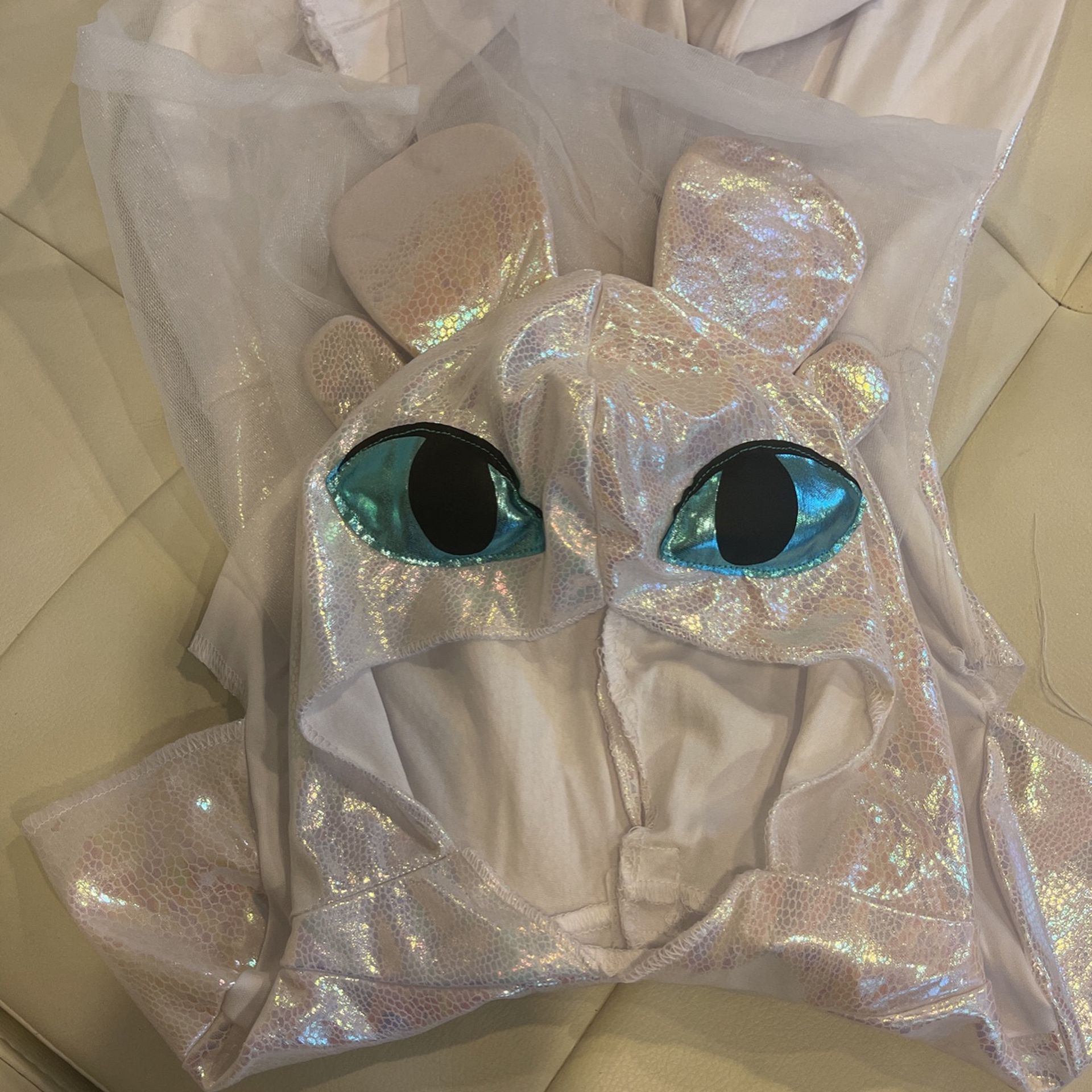 Light Fury Costume Youth 4-6X