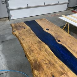 Live Edge Epoxy Tables 