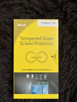 Screen Protector for iPhone 11 and iPhone XR, 6.1-Inch, 2-Pack