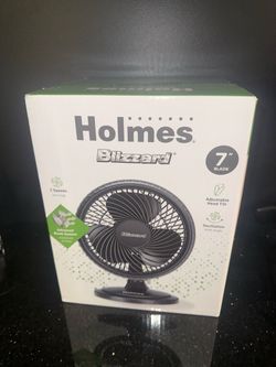 Holmes Blizzard 7” Table Fan (NEW/UNOPENED)